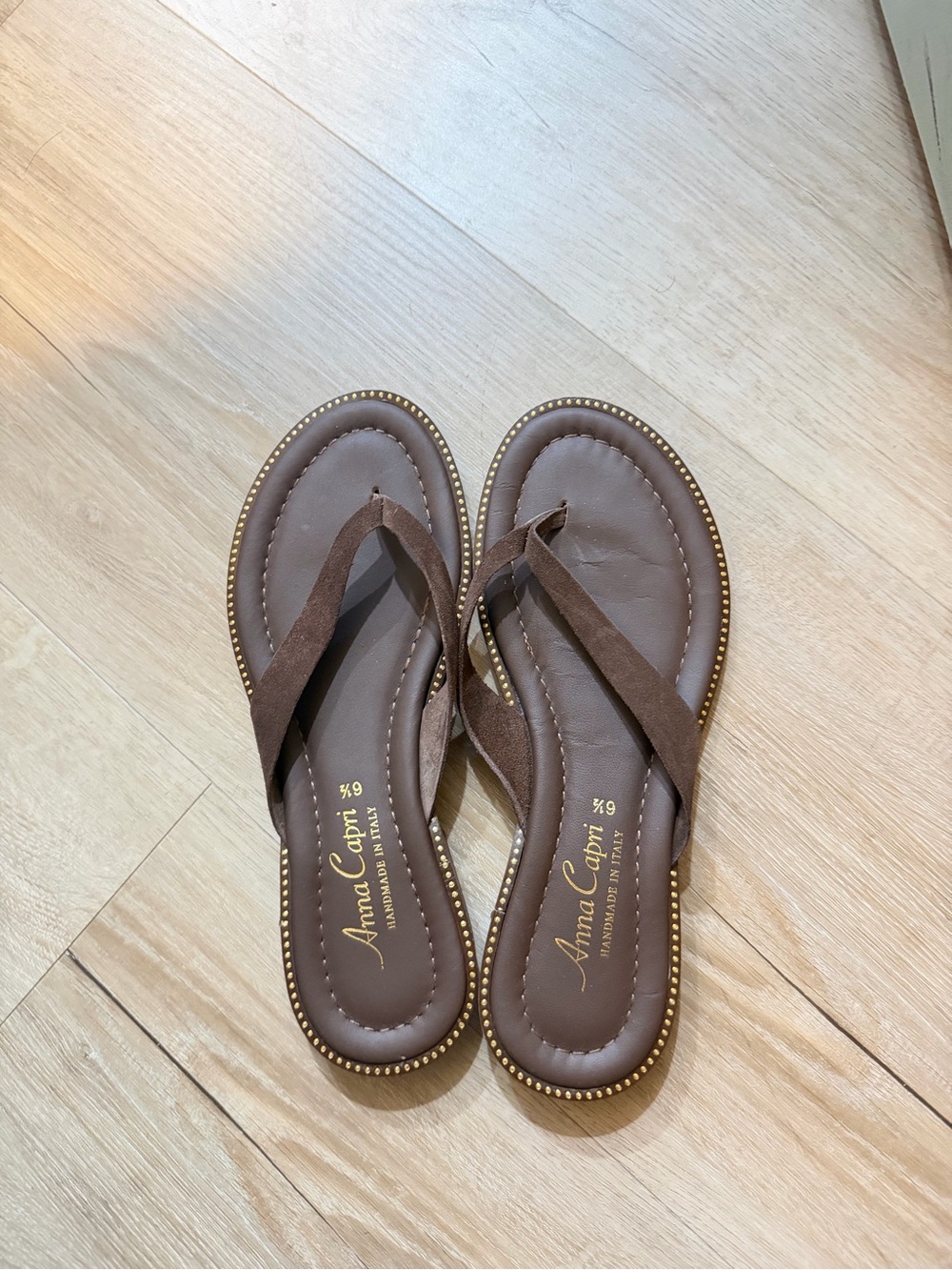 Womens leather sandal